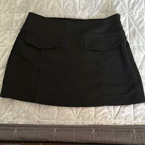 Zara Stylish Black Mini Skirt size l